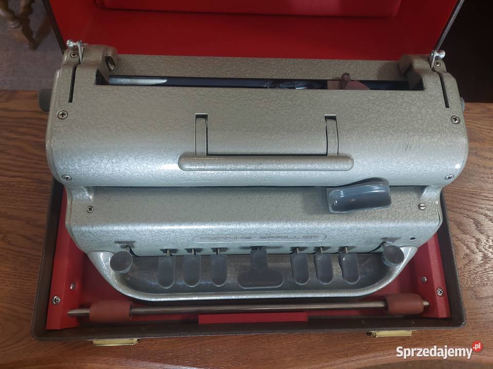 Maszyna do pisania pismem Braillea podlaskie Białystok