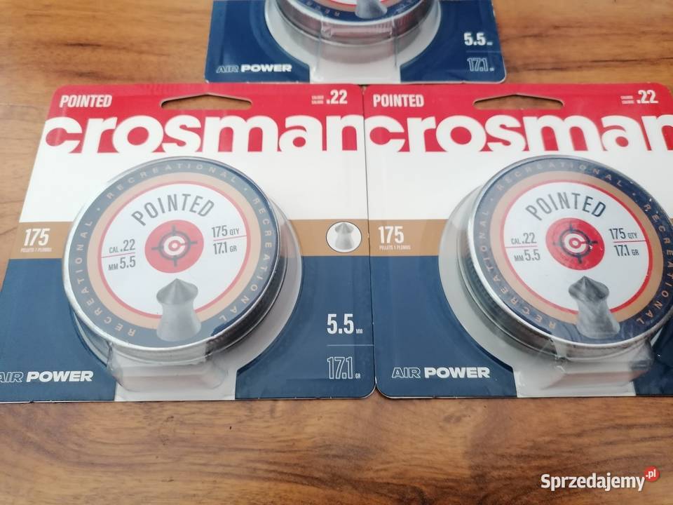 Śrut Crosman Pointed 55 waga 11g Sporty strzeleckie i myślistwo Ruda Śląska