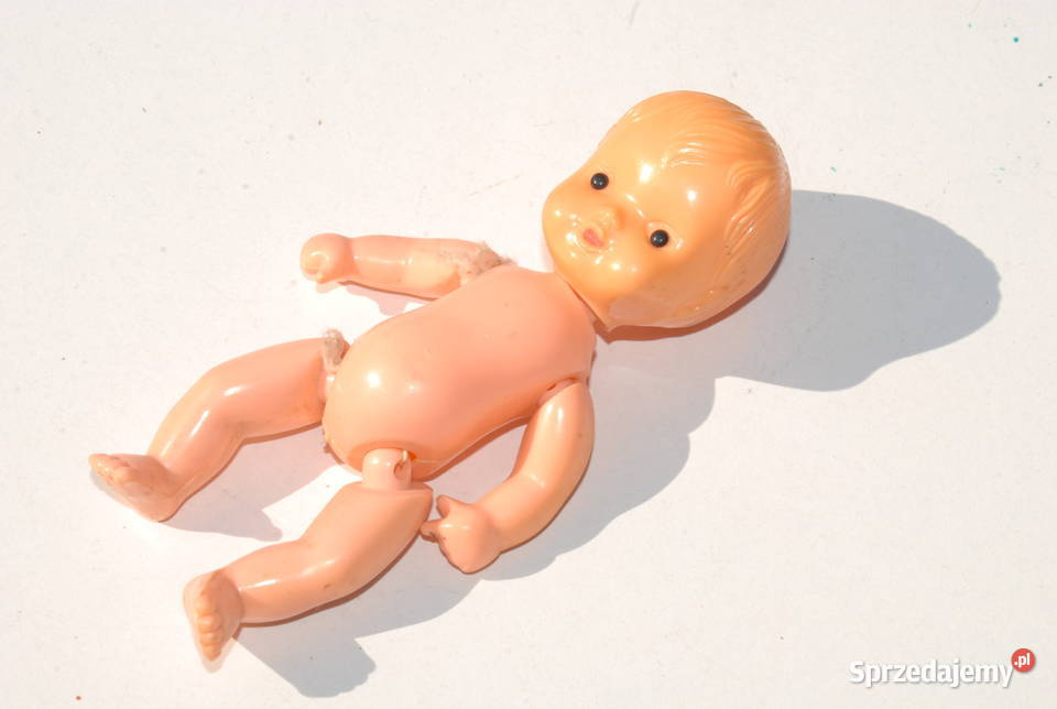 Stara zabawka lalka miniaturowa mini unikat śląskie Cieszyn