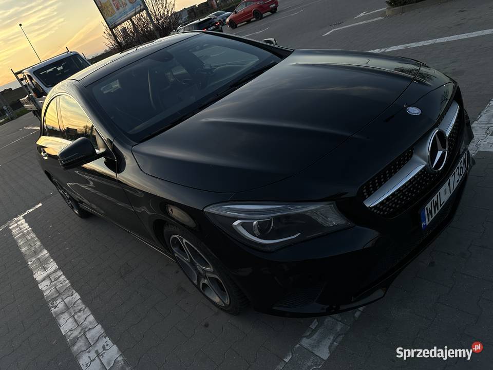 MercedesBenz CLA 250 2014 Czarna Luksusowa Coup Proszowice