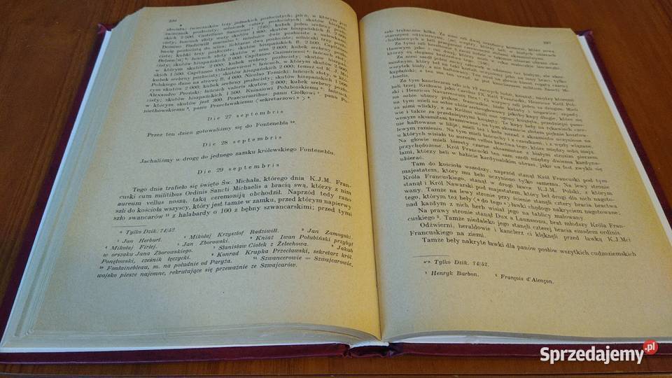 Diariusz poselstwa polskiego do Francji Henryka