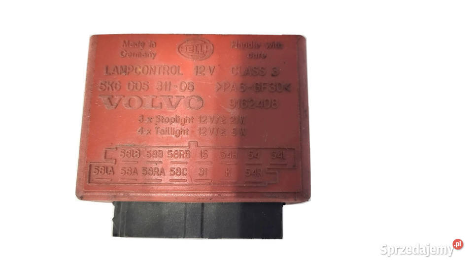 PRZEKAŹNIK ŚWIATEŁ USZKODZONA ŻARÓWKA DO VOLVO osobowe śląskie Ruda Śląska