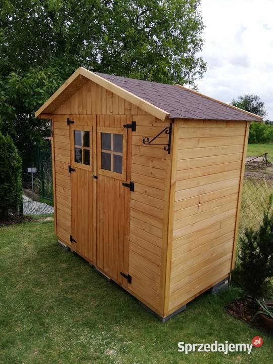 Domek narzędziowy ogrodowy drewniany 180x165x220 Kraków