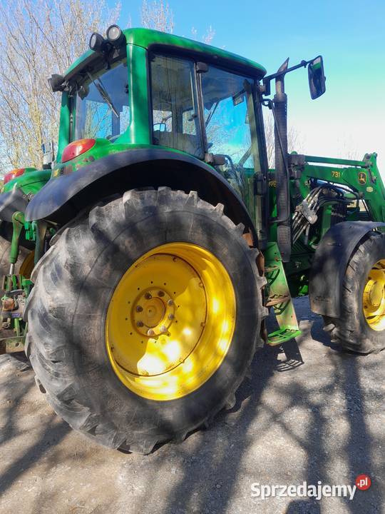 John Deere 6820 z ładowaczem pneumatyka 6920 Bolesławiec