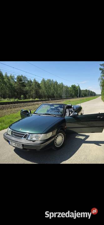 Saab 900 cabrio 23 1994 klasyk sprowadzony Kąkolewnica