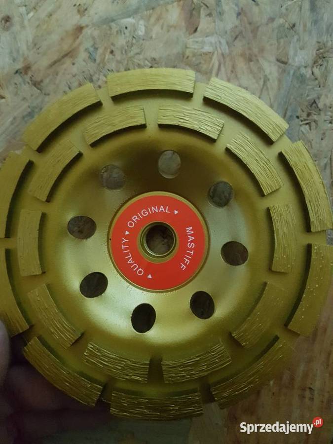 TARCZA DIAMENTOWA DO SZLIFOWANIA BETONU 125MM wielkopolskie Głogowa