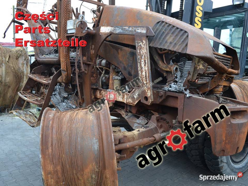 Deutz Agrotron 100 części skrzynia biegów silnik Byków