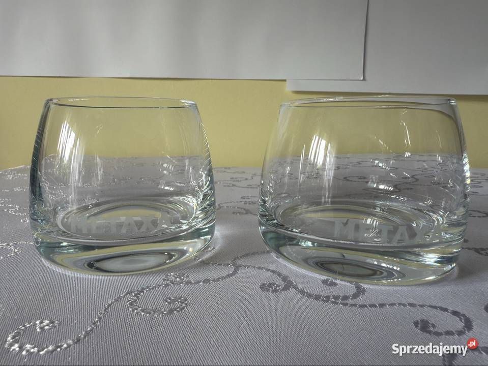 Szklanki do Whisky Brandy METAXA Zestaw 2 Czerwionka-Leszczyny