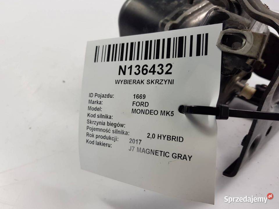 WYBIERAK SKRZYNI HP5P7E096AB FORD MONDEO MK5 Lipno
