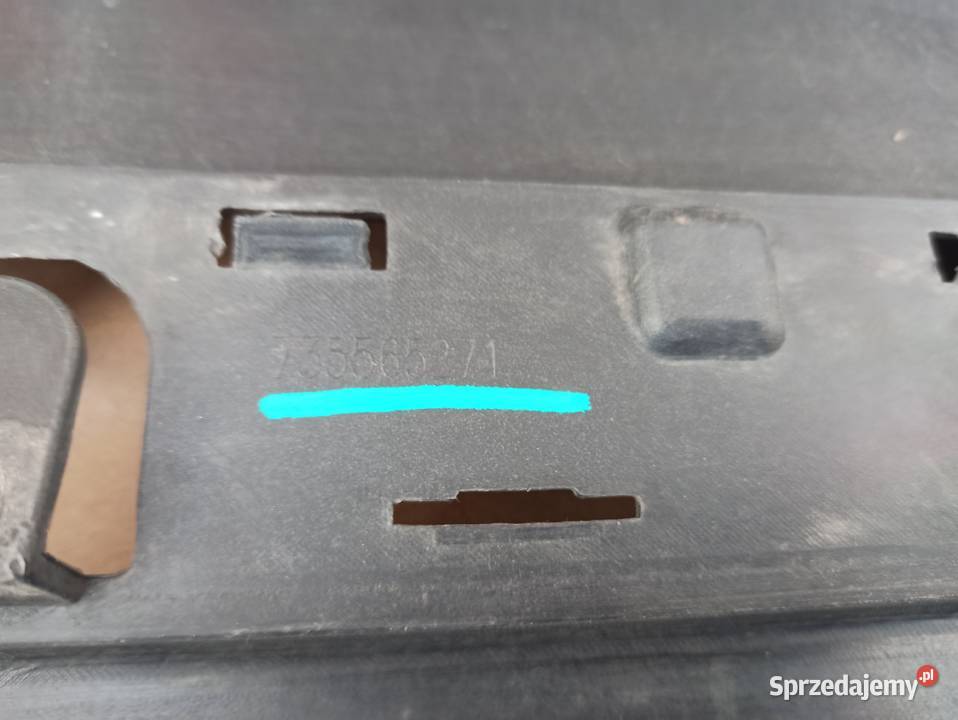 FIAT 500 SPORT ZDERZAK TYŁ TYLNY PDC 735565271 Bieleń