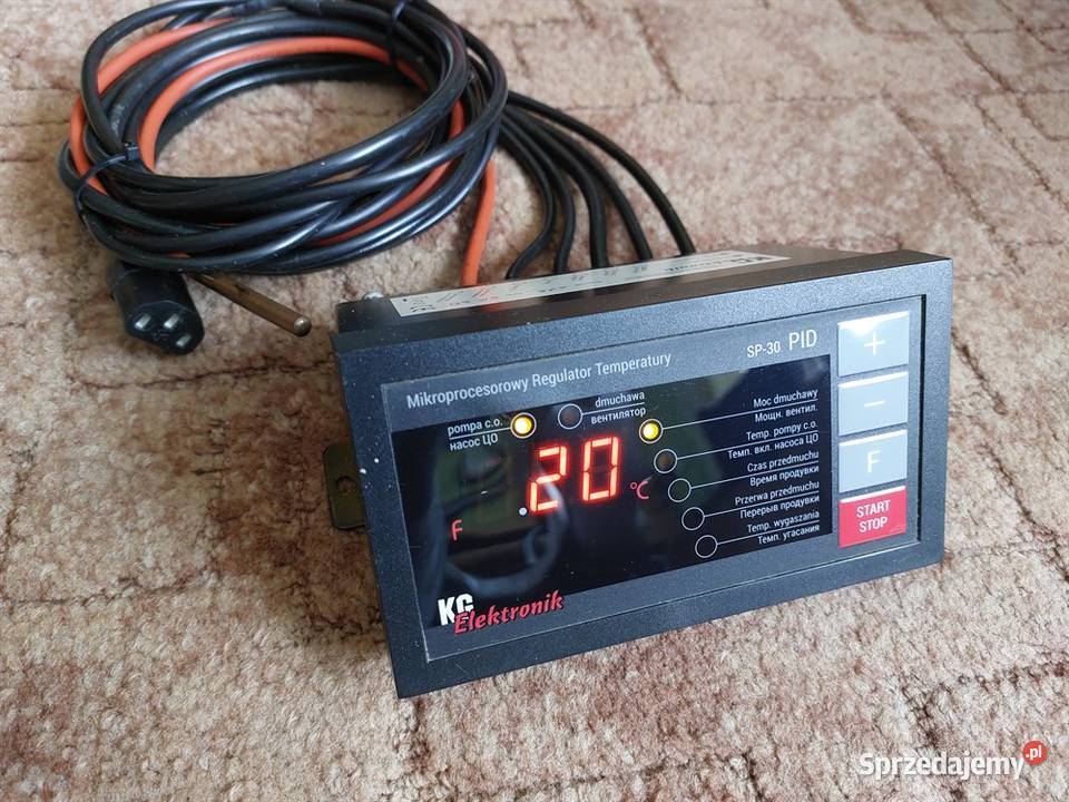 Sterownik pieca kotła Elektronik SP30 PID Akcesoria grzewcze Poddębice sprzedam