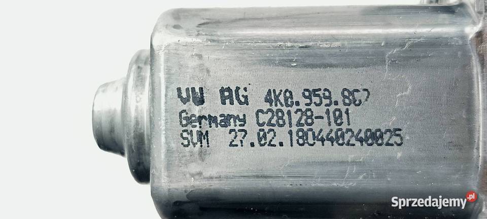 SILNICZEK SZYBY LT AUDI A8 L D5 4N 4K0959802 Lipno