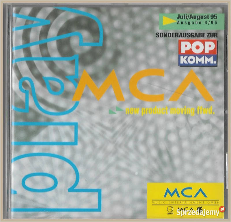 Play MCA JuliAugust 95 Ausgabe 495 Album CD pop Krynica-Zdrój sprzedam