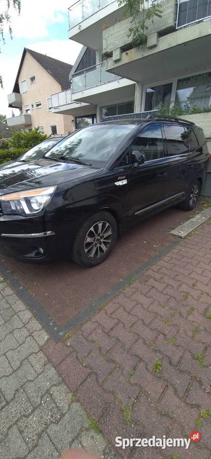 Sprzedam SsangYong Rodius 22 eXDi Sapphire 4x4 czarny Nadolice Małe
