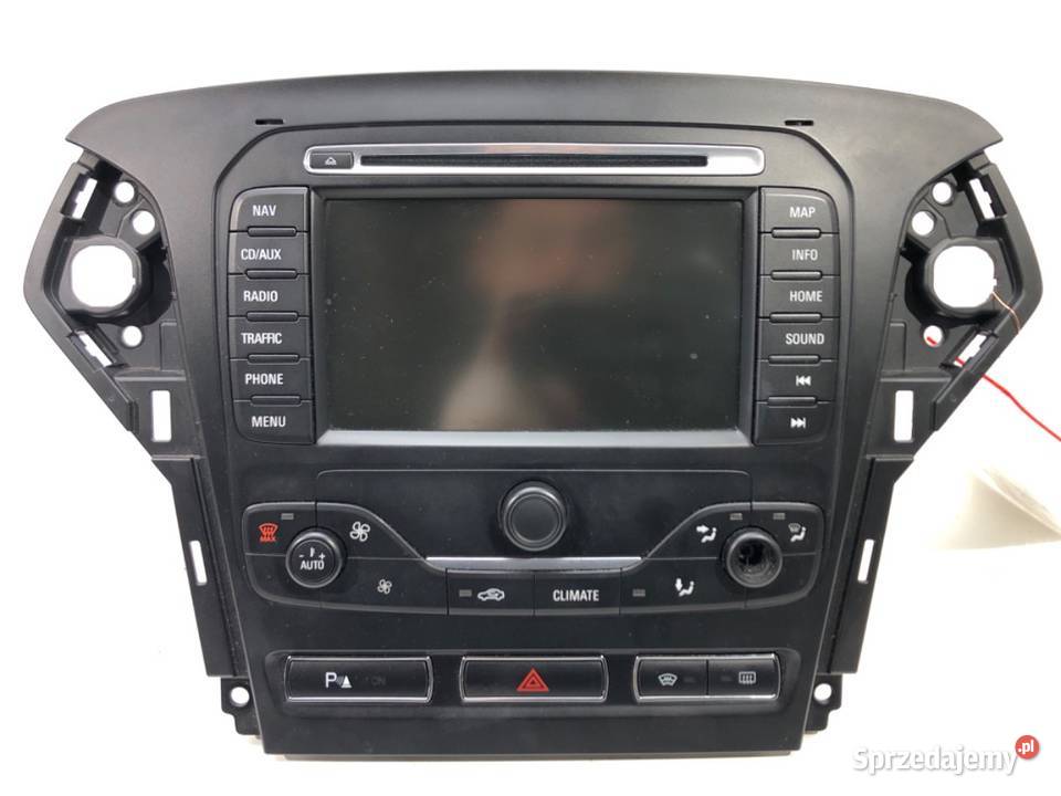RADIO FORD MONDEO MK4 BS7T18K931EB 0715 osobowe Sprzęt audio fabryczny