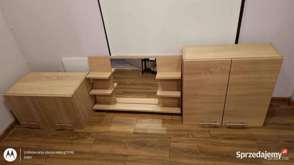 zestaw mebli łazienkowych dąb sonoma 60cm Pruszcz Gdański sprzedam