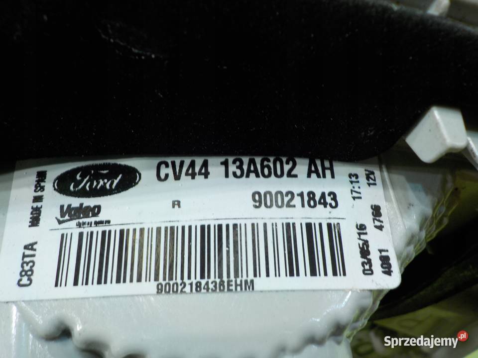 FORD KUGA MK2 15 B 16r 5D lampa prawa tyl w mazowieckie Suków
