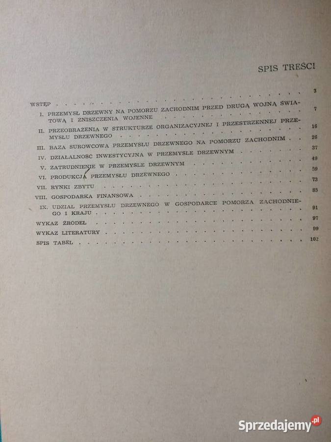 3449 Odbudowa Przemysłu Drzewnego Na Pom Szczecin sprzedam