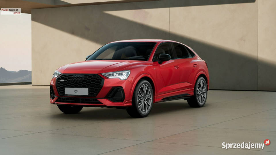 Audi Q3 Sportback 40TDI Quattro Sline Sonos3D światła przeciwmgielne świętokrzyskie Kielce