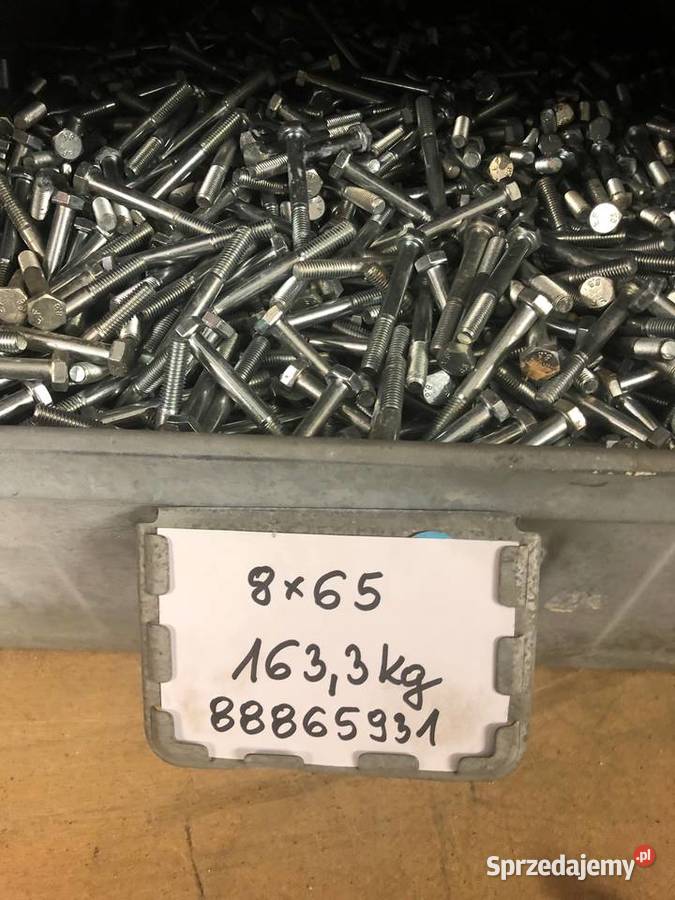 ŚRUBA 8X65 DIN 931 KL 88 Rydułtowy
