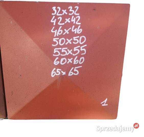 DASZEK BETONOWY na słupek opolskie Nysa