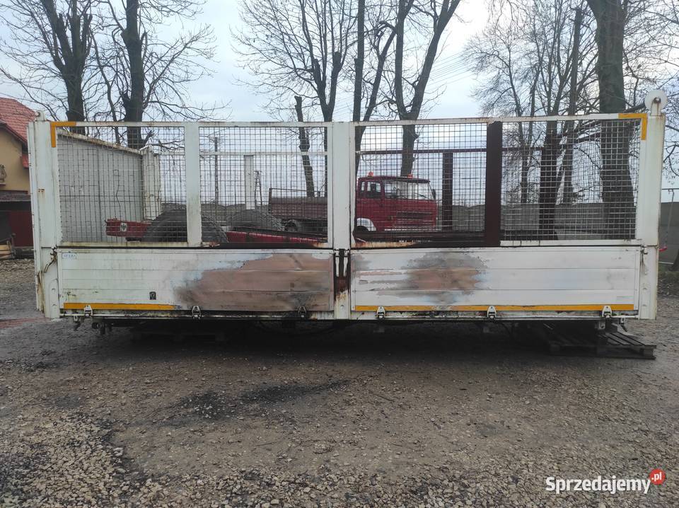Sprzedam zabudowę wywrotki 3 strony Przyczepy rolnicze Racławice