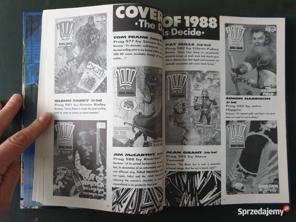 2000 AD Annual 1990 komiks w języku angielskim pomorskie Gdynia
