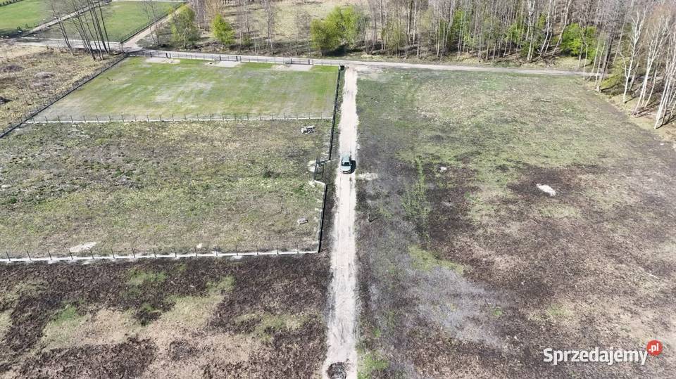 6 działek rekreacyjnych 150 m jeziora Roś utwardzona Pilchy