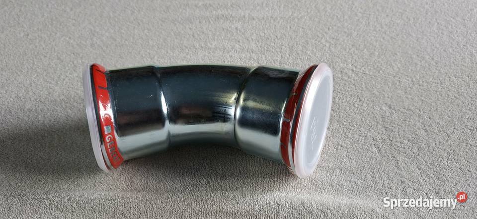 Kolano dwukielichowe fi 76 zaprasowywane Rury i kształtki Bystrzyca Stara