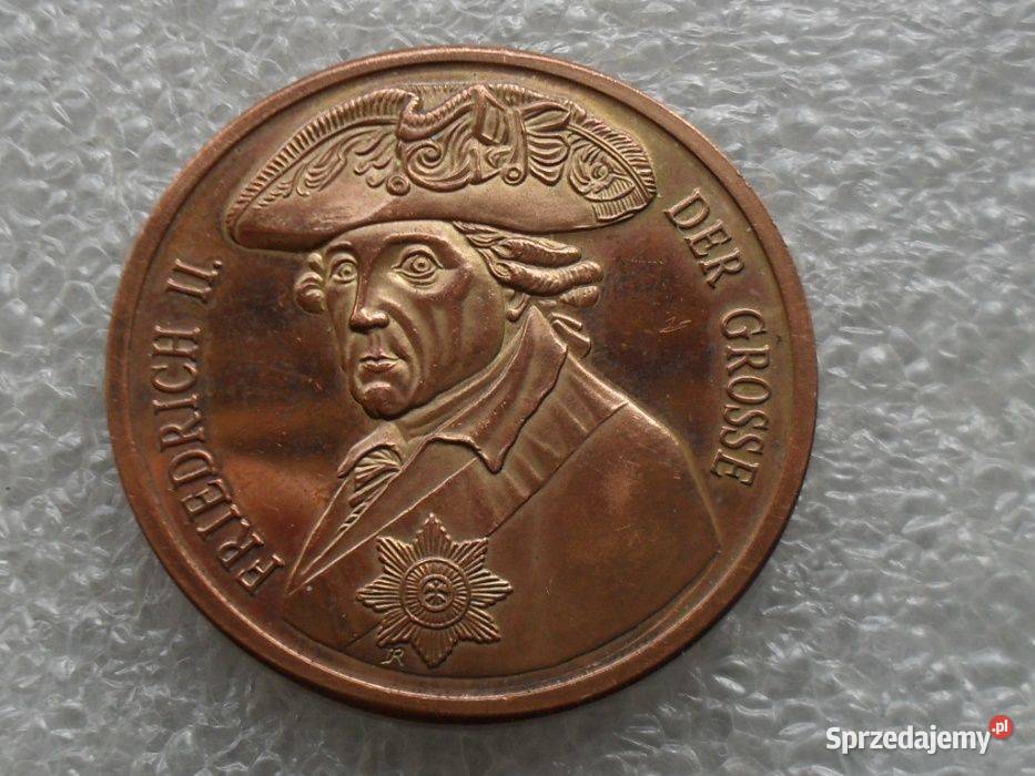 Medal Friedrich II der Grosse Pro Gloria et Numizmatyka sprzedam