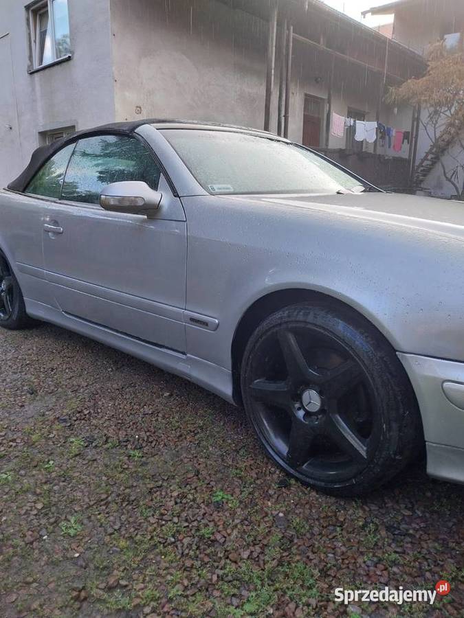 Mercedes w208 cabrio kompresor LPG benzyna+LPG Kraków sprzedam