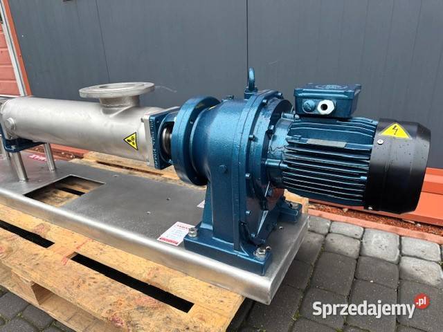 Pompa śrubowa ślimakowa spożywcza Netzsch NE60A Błonie