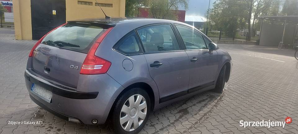 Citroen C4 2005r 14 90 LPG StanKlimaNa dojazdy Rok produkcji 2005 C4 Wałcz