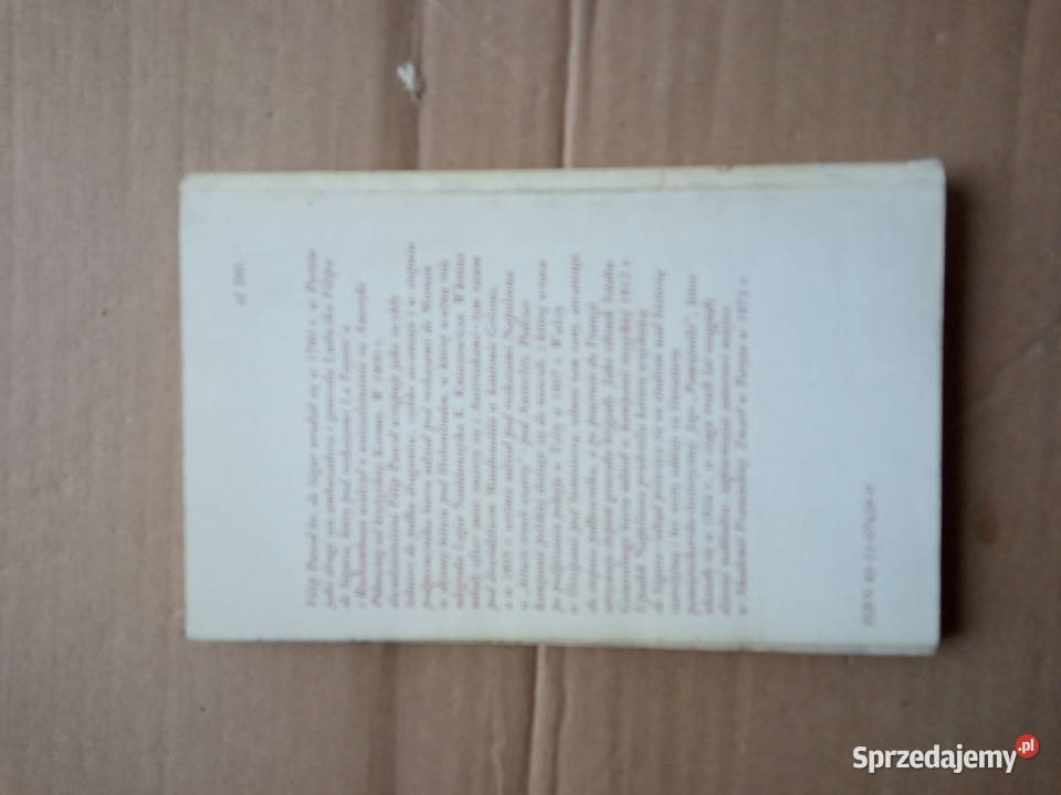 Pamiętniki Filipa Pawła de Segura adiutanta Sokółka