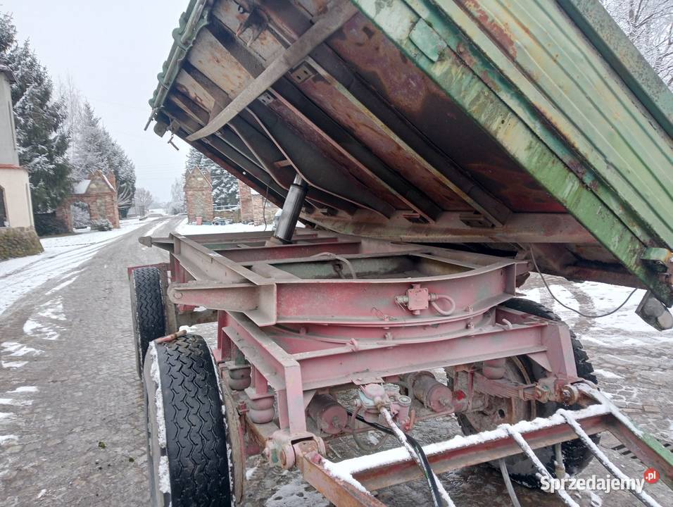 Przyczepa d55 d47 Zasław Pronar wywrotka