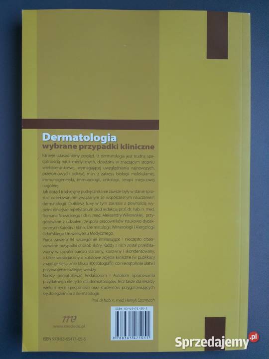 Dermatologia wybrane przypadki kliniczne Gdańsk