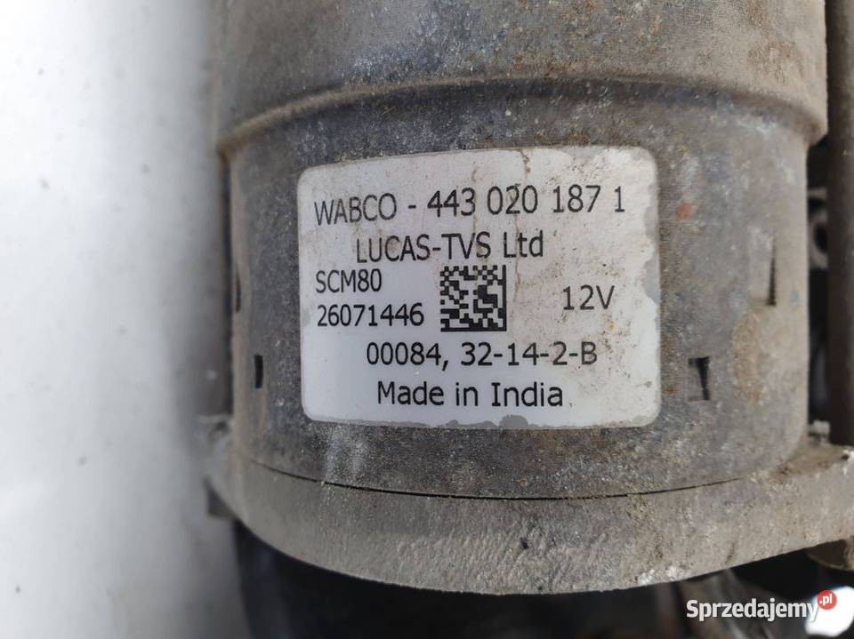 KOMPRESOR ZAWIESZENIA AUDI A8 L D4 4H0616005C osobowe Lipno