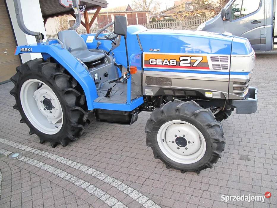 Mini Traktorek Iseki Geas 4X4 27 Wspomaganie lubelskie Międzyrzec Podlaski