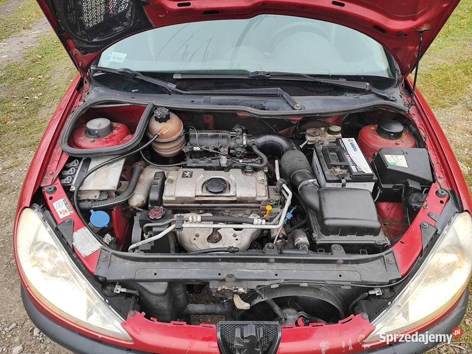 Peugeot 206 11 manualna Zabratówka