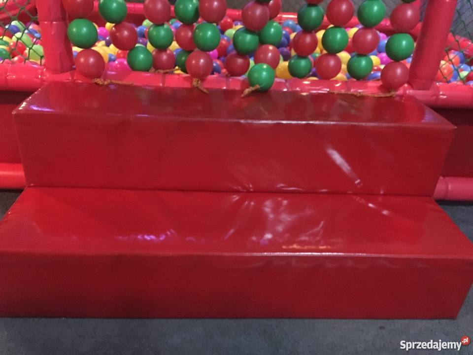 Suchy basen z kulkami piłkami z siatką ochronną Pomlewo sprzedam