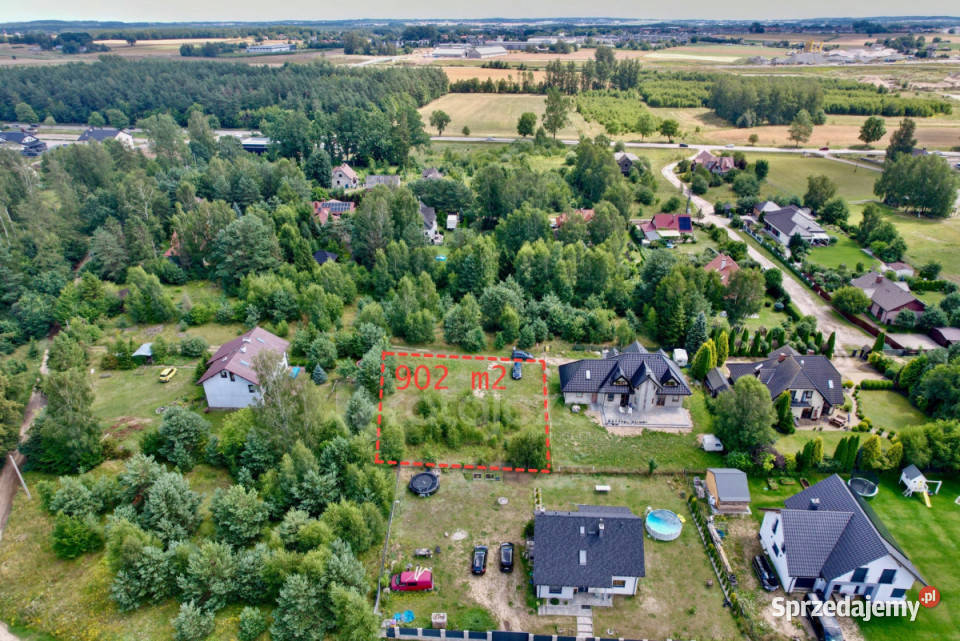 Grunt 902m2 Miszewko 30m