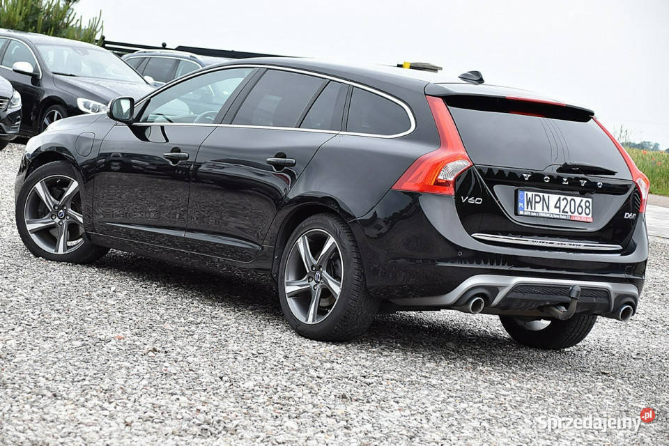 Volvo V60 24D6 AWD 288 RDesign Plugin Hybrid Led czujnik zmierzchu mazowieckie Nowe Kucice
