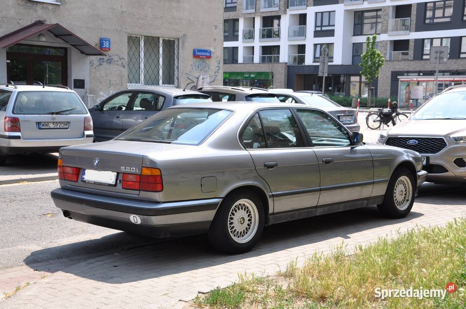 BMW Seria 5 E34 520i 1991 mazowieckie Warszawa