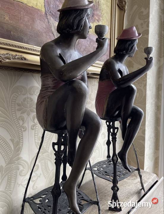 Zabytkowe tzeżby z brązu przedwojenne komplet Bystrzyca Kłodzka