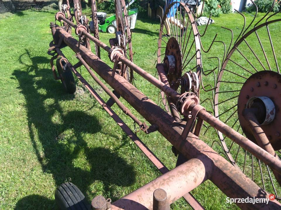 Zgrabiarka 5 gwiazdowa przetrząsarka Czechy sprzedam