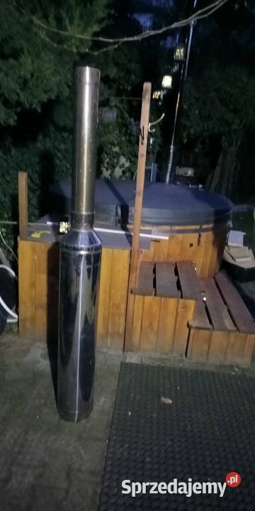 Komin ocieplony do sauny fi115 z nierdzewki Sochaczew