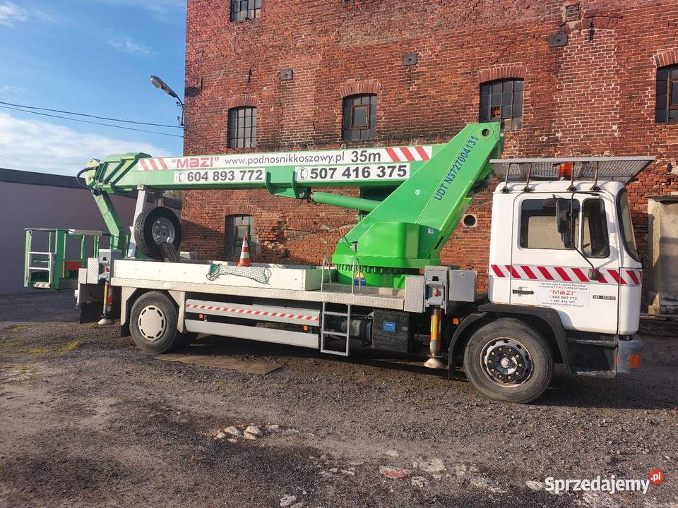 Man 18222 Wumag WT 350 podnośnik koszowy Wrocław