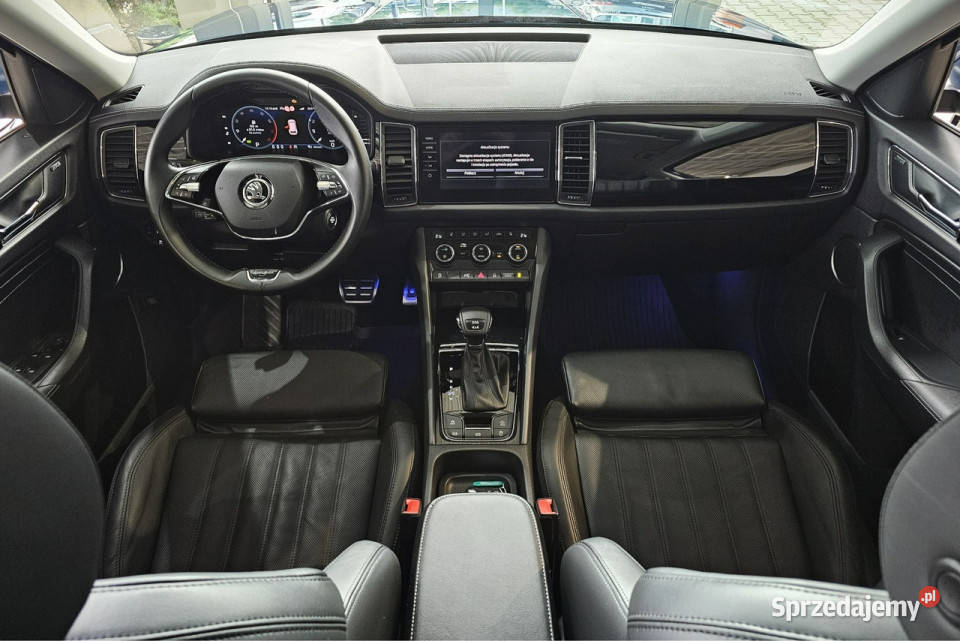 koda Kodiaq 20TSI 190 4x4 LK 2021 1WŁ SalonPL gniazdo USB Kielce