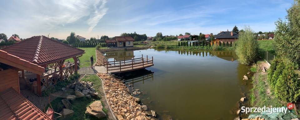 Kamień kruszywo na skarpy stawu ziemne kopalnia Wielgomłyny