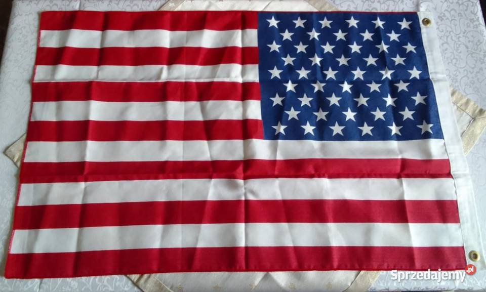 Oryginalna flaga USA 90x58 Stany Zjednoczone Rewal sprzedam